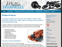 Tablet Screenshot of millerrubberllc.com